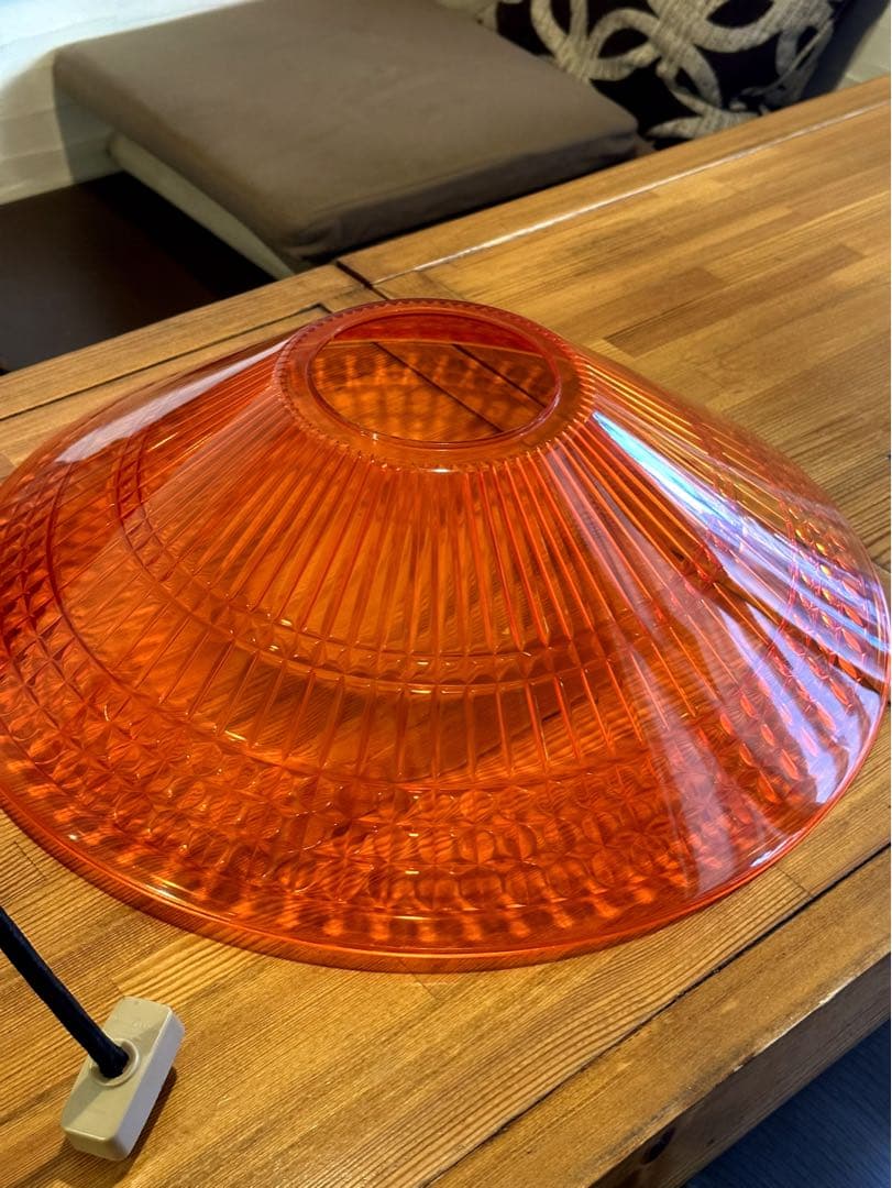 スペースエイジ　70s ナショナル　ペンダントライト　蛍光灯　レトロポップ