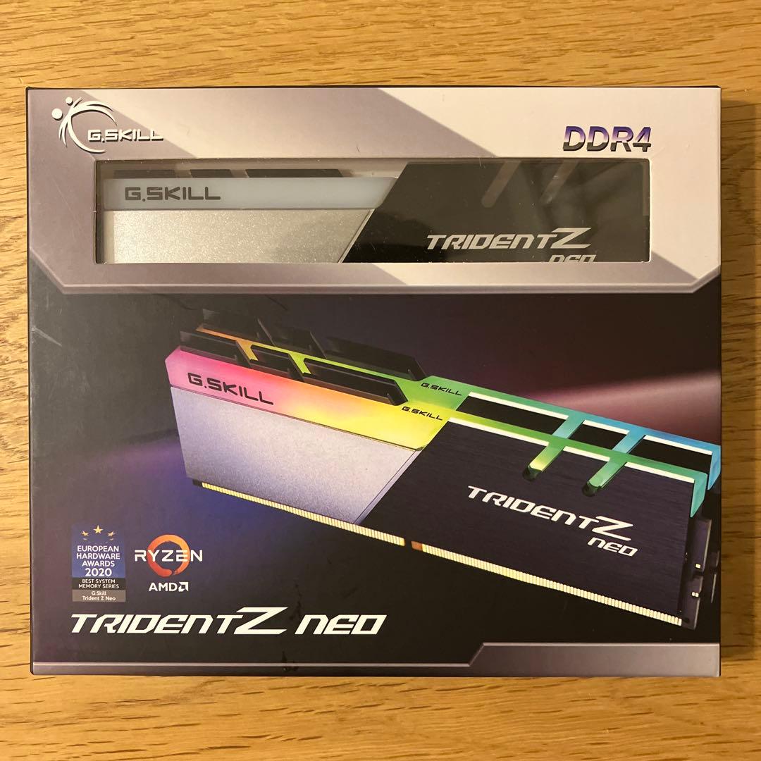 納豆巻ぃ　G.SKILLメモリ（DDR4 16GB×2 3200MHz）