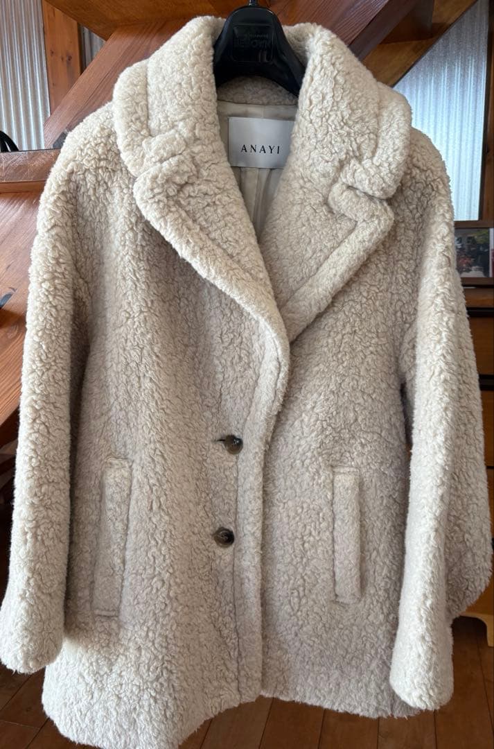 ANAYI アナイ ボアコート