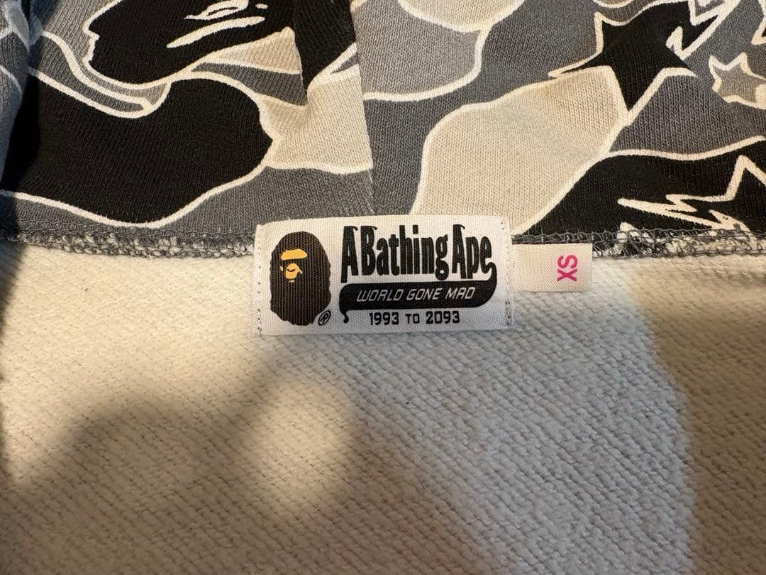 トップス STA CAMO SHARK FULL ZIP HOODIE L