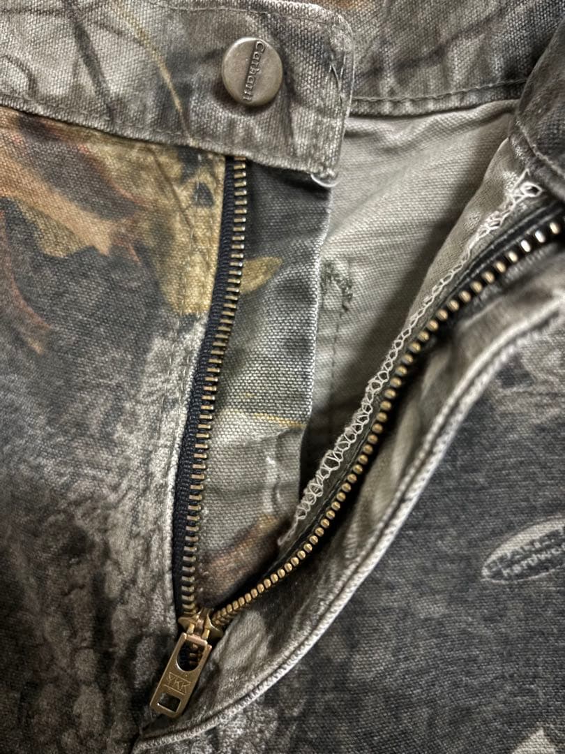 り*ぃ様 Carhartt リアルツリーカモ ワークパンツ size34×30