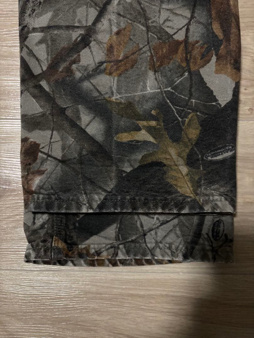 り*ぃ様 Carhartt リアルツリーカモ ワークパンツ size34×30