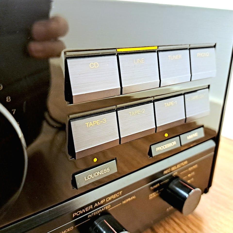 SANSUI AU-α907i 最高峰プリメインアンプ｜通電可・ランプ点灯確認済