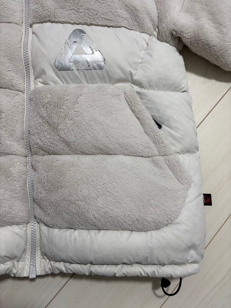レア PALACE POLARTEC HIGH LOFT PUFFA WHITE