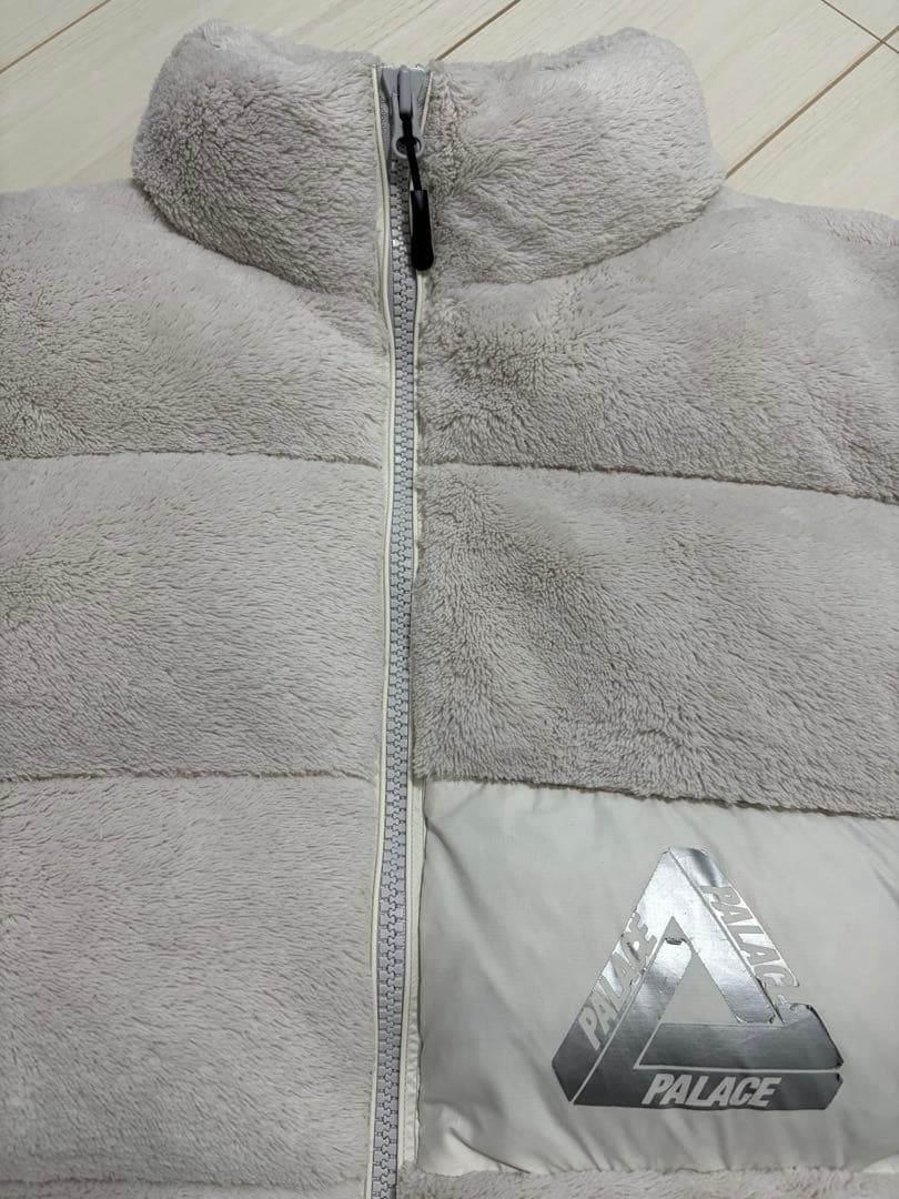 レア PALACE POLARTEC HIGH LOFT PUFFA WHITE