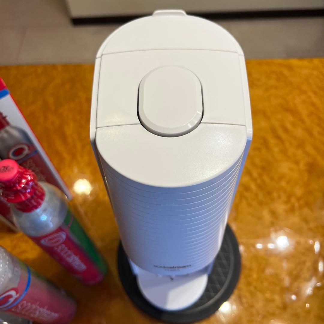 SodaStreamソーダストリームTERRA シリンダー2本　未使用ボトル1本