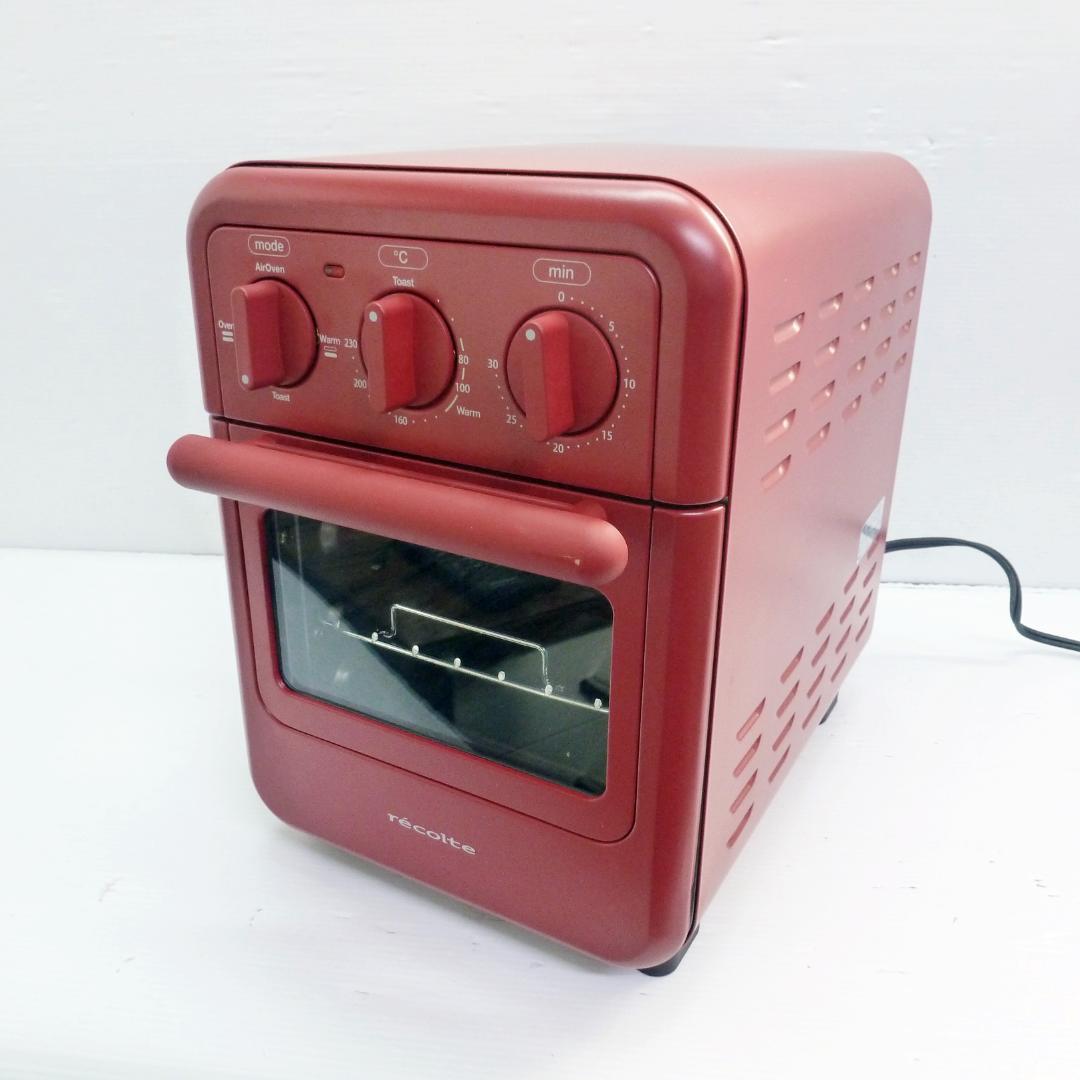 recolte レコルト エアーオーブントースター RFT-1 レッド