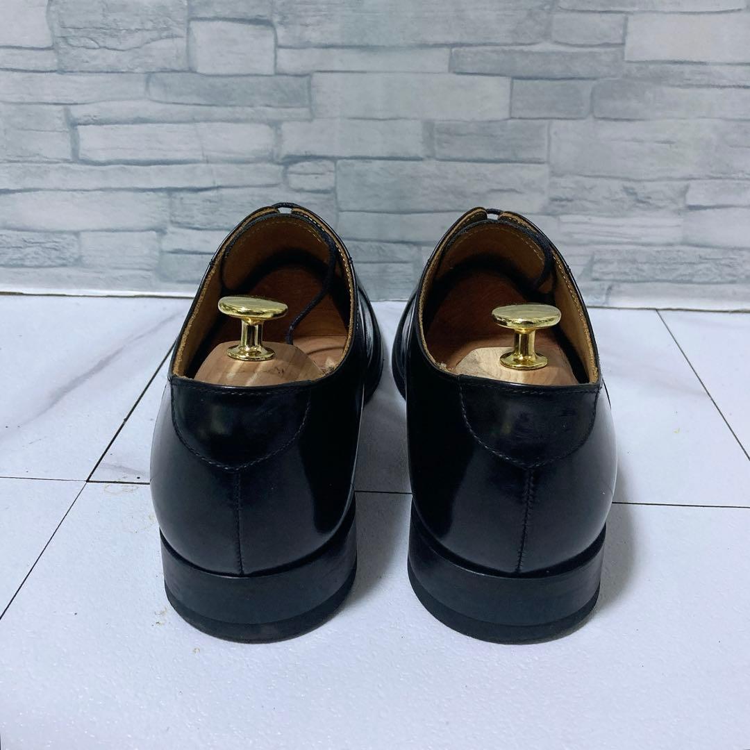 美品 REGAL 811R ビジネスシューズ ストレートチップ 本革 黒 27