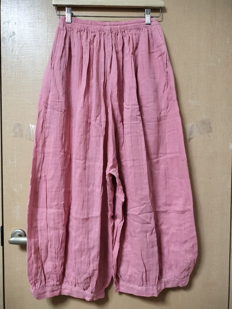 エスニック　バールンパンツ　アラジンパンツ　ダブルガーゼ　注文品 新品　タイ製