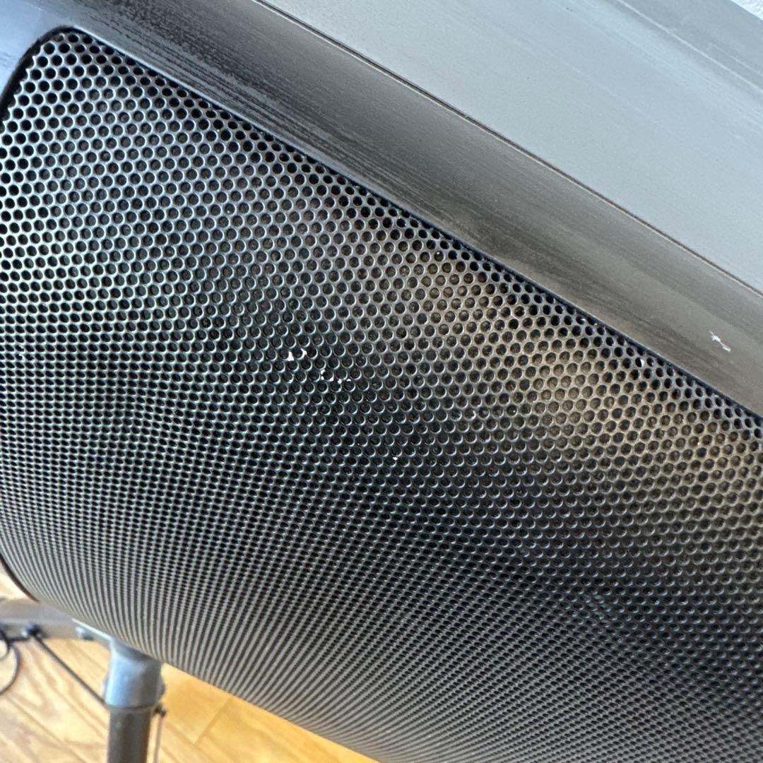 スタンド付き　KORG スピーカー ブラック 二つのユニット