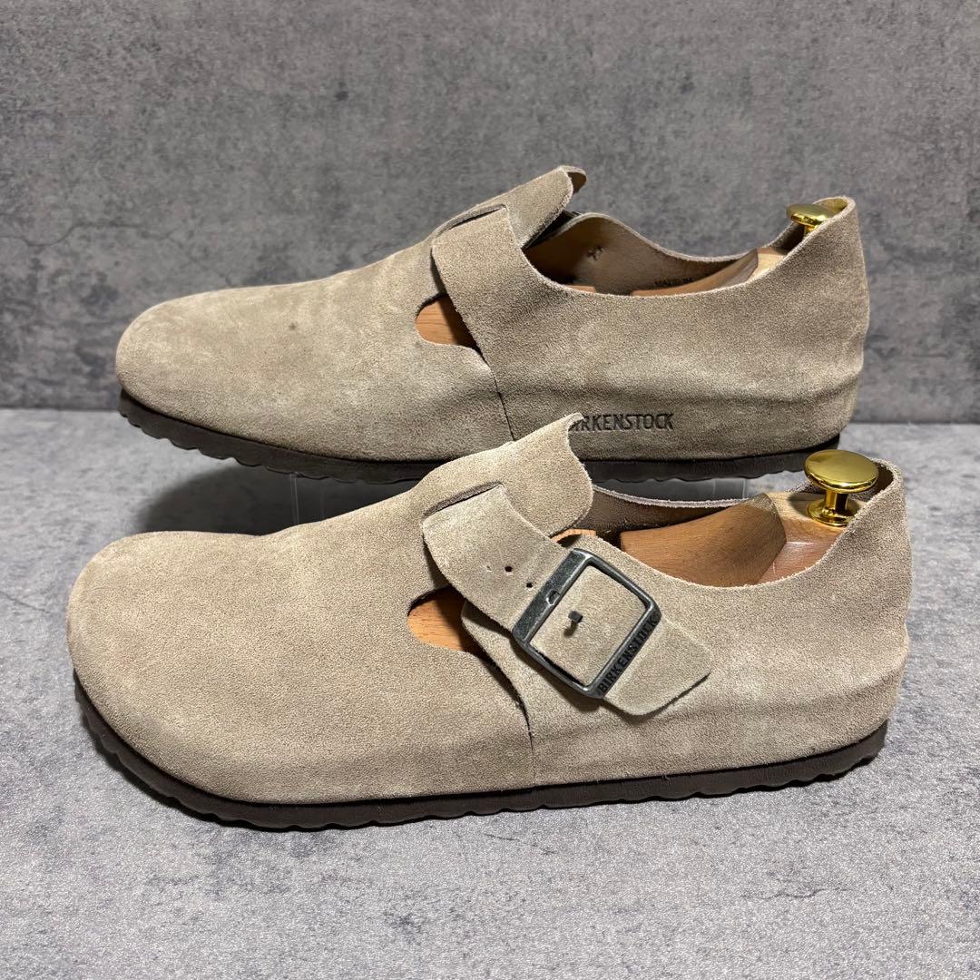 未使用級　ビルケンシュトック　ロンドン　ドープ　スエード　ベージュ　2158