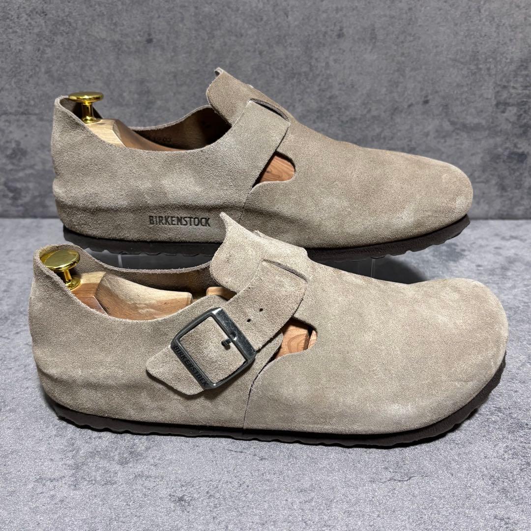 未使用級　ビルケンシュトック　ロンドン　ドープ　スエード　ベージュ　2158