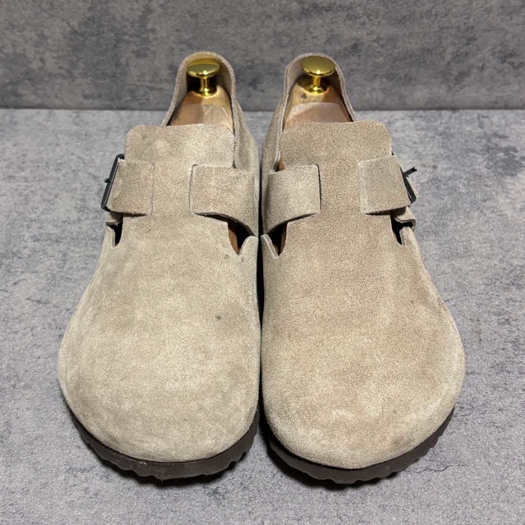 未使用級　ビルケンシュトック　ロンドン　ドープ　スエード　ベージュ　2158