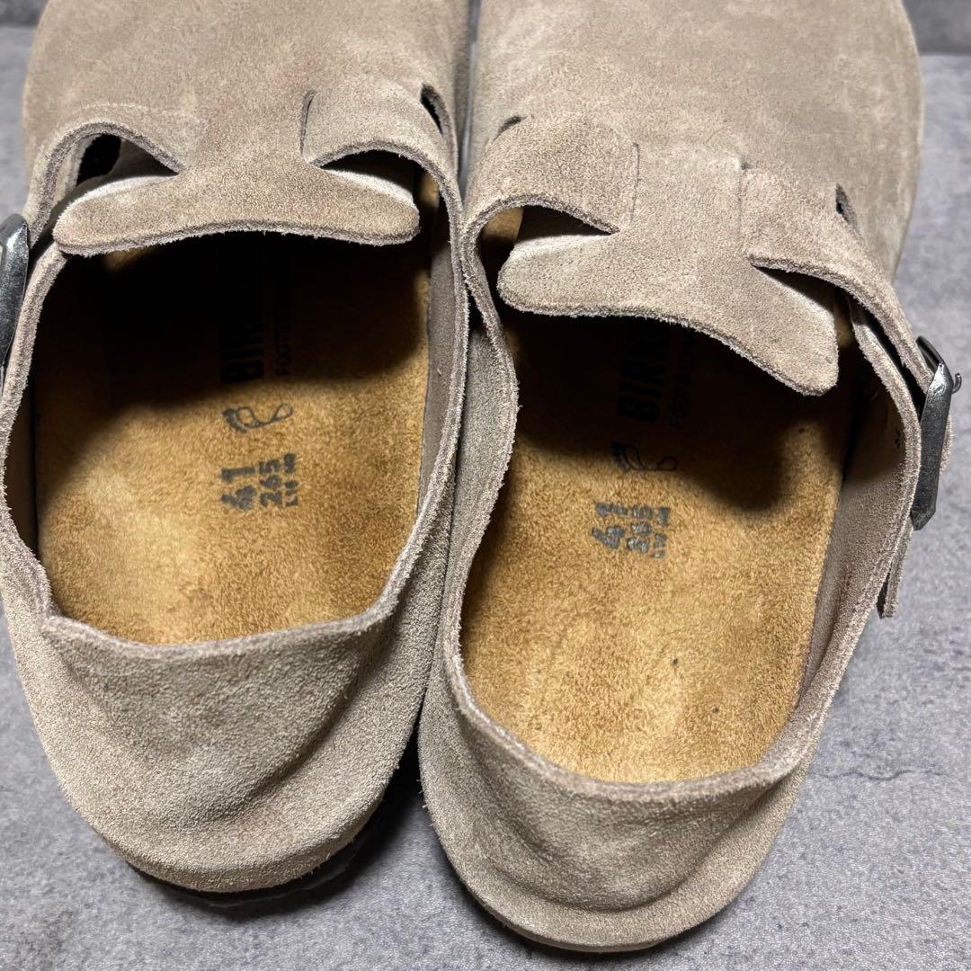 未使用級　ビルケンシュトック　ロンドン　ドープ　スエード　ベージュ　2158