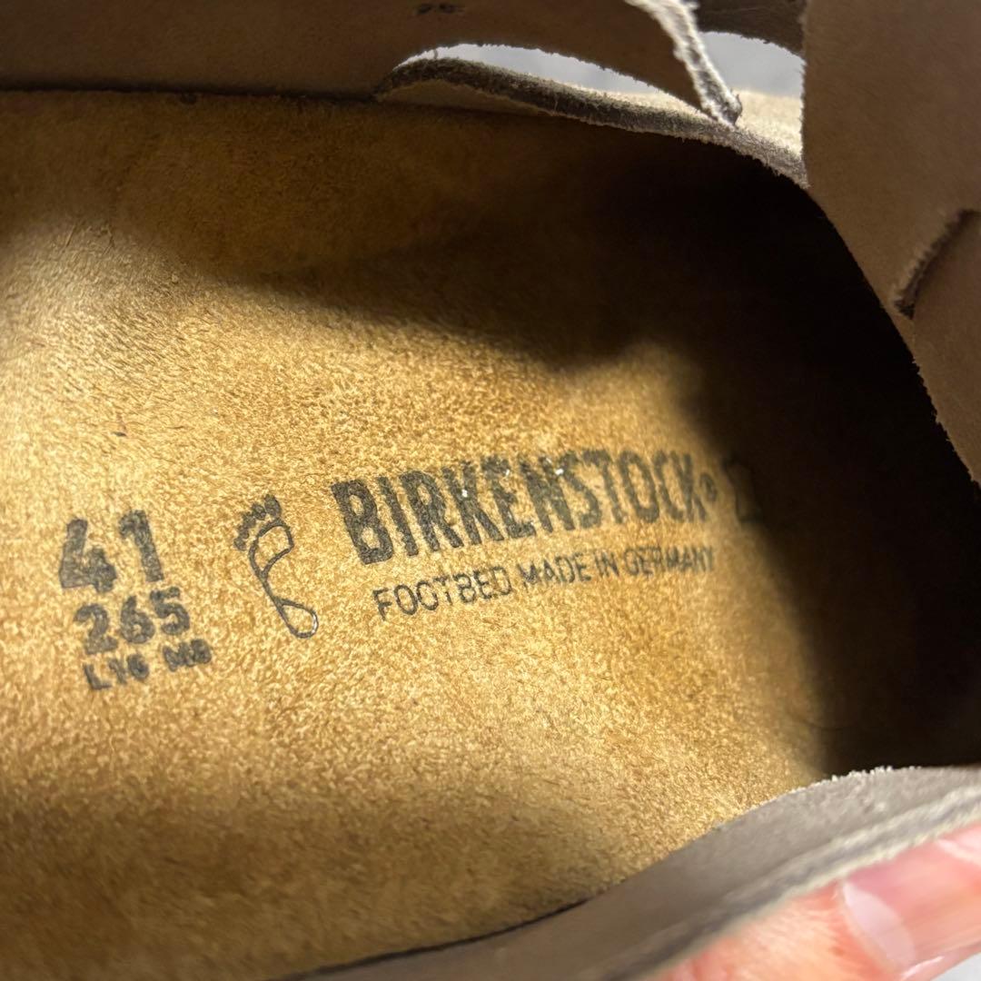未使用級　ビルケンシュトック　ロンドン　ドープ　スエード　ベージュ　2158