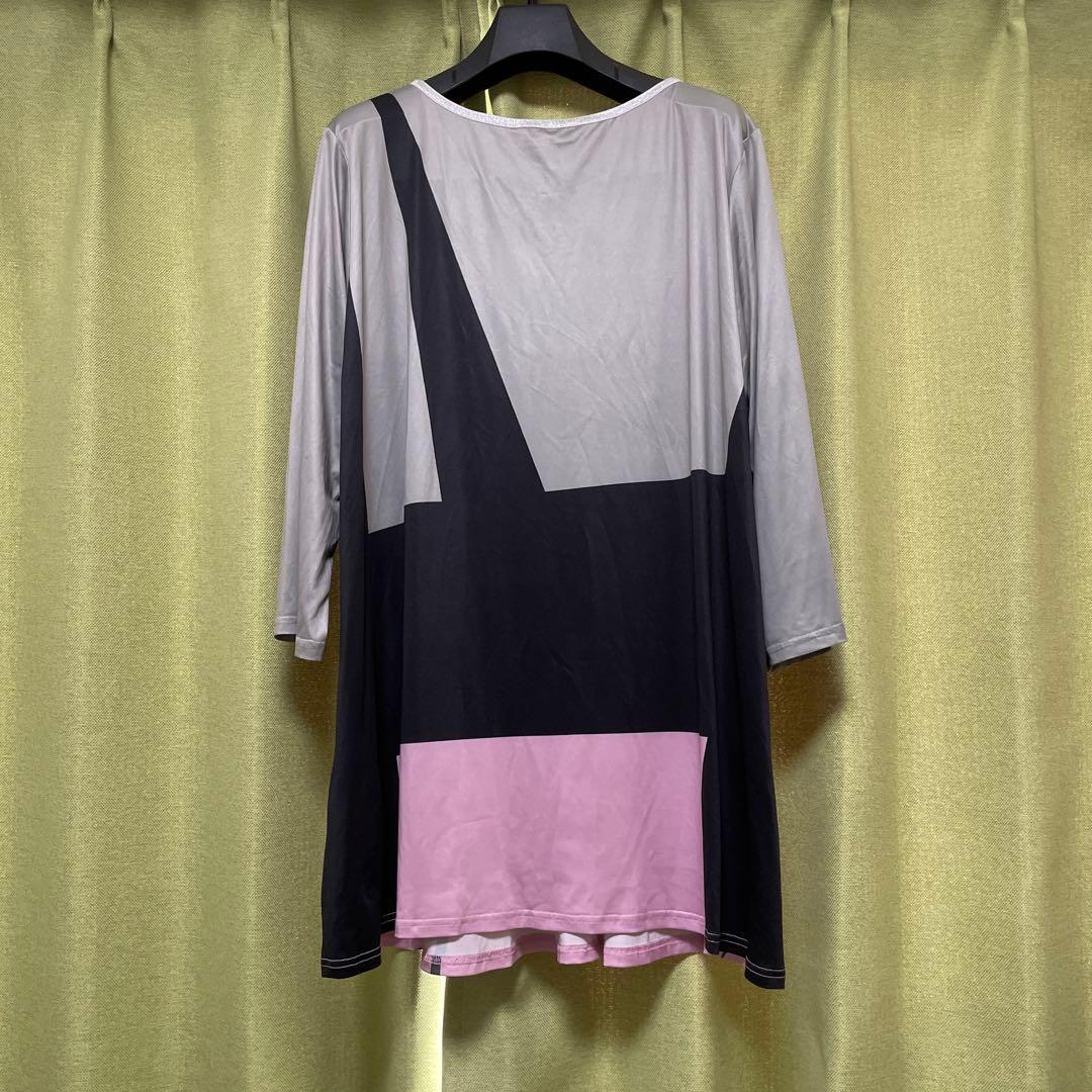 【未使用】Makana na Kathy ７分袖チュニック　size:2(4L)