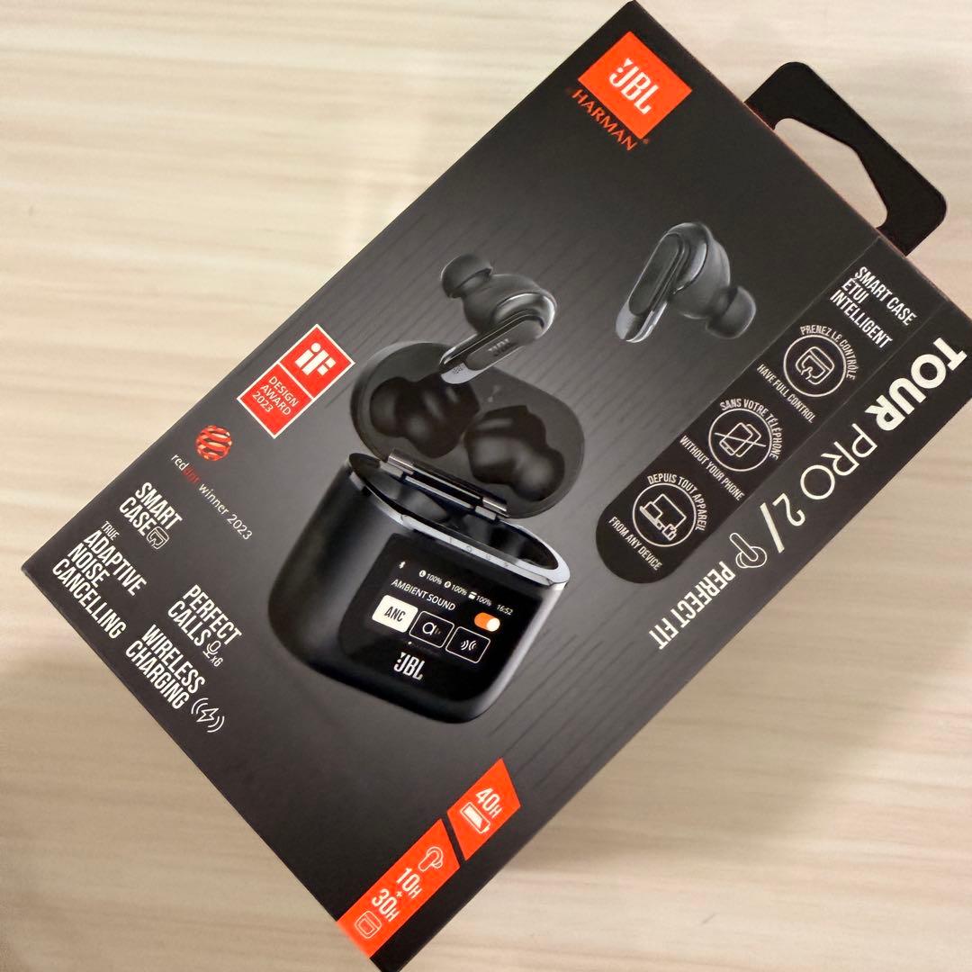 【美品】JBL TOUR PRO 2 ワイヤレスイヤホン 【完品】