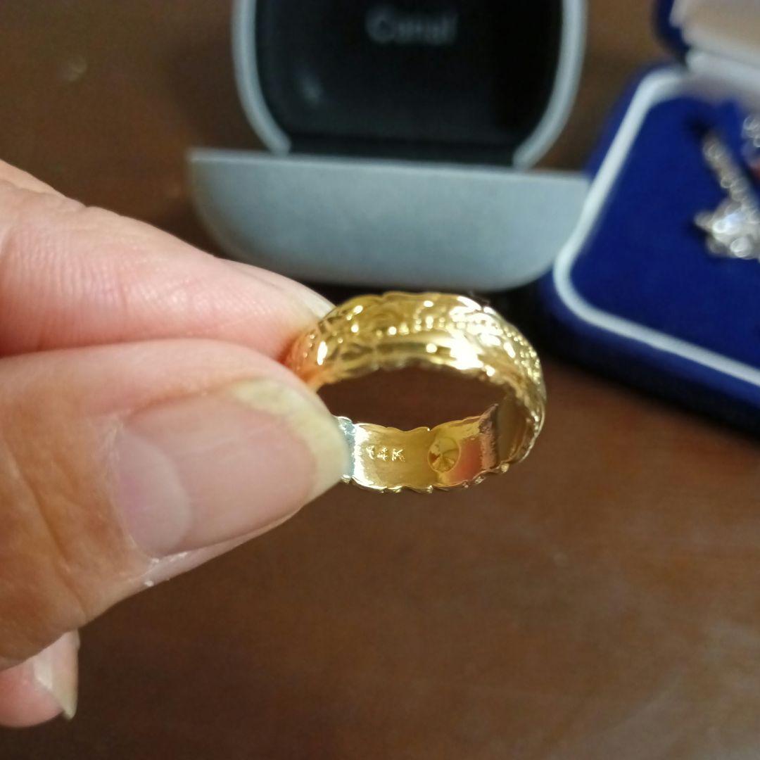 遺品生前整理アクセサリー纏めK18パールトップSilverネックレス14Kリング