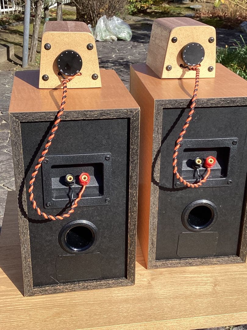 独立トップ型ホーンツィーター＋12cmリアバスレフ　マニア好みスタイル