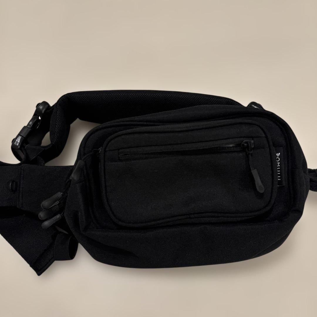 POMULU 2way ヒップシート ブラック