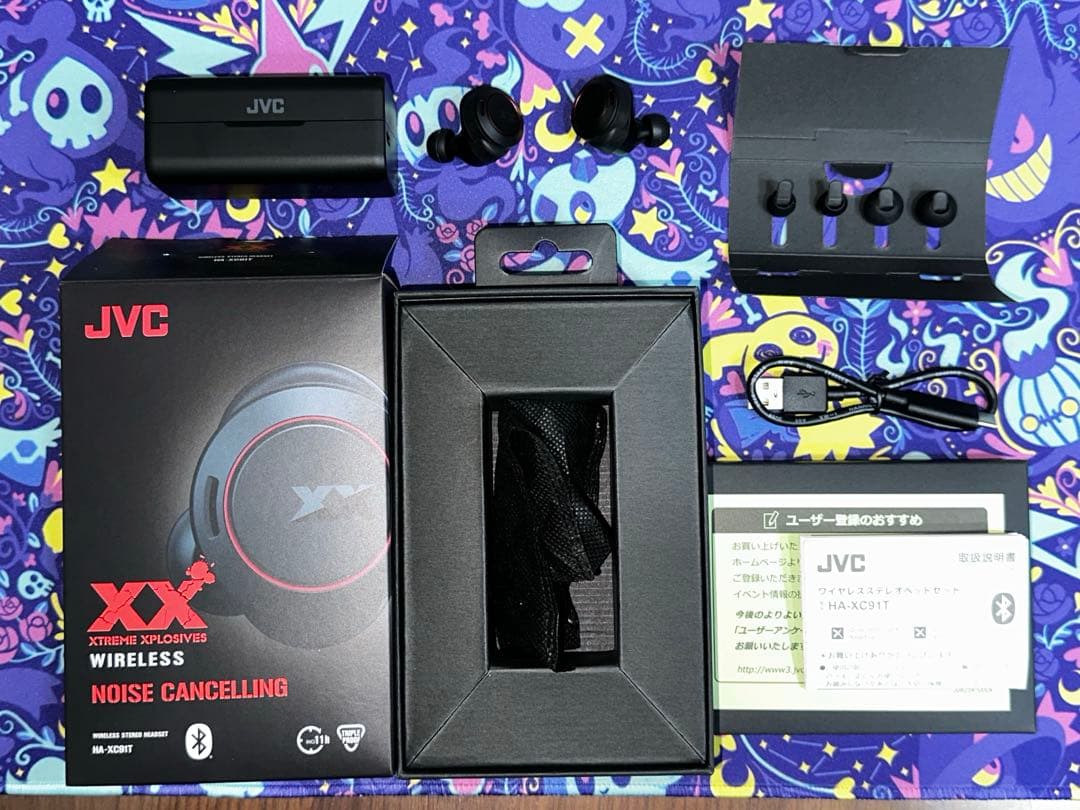 【超メルカリ市期間限定】JVC XX HA-XC91T 完全ワイヤレスイヤホン