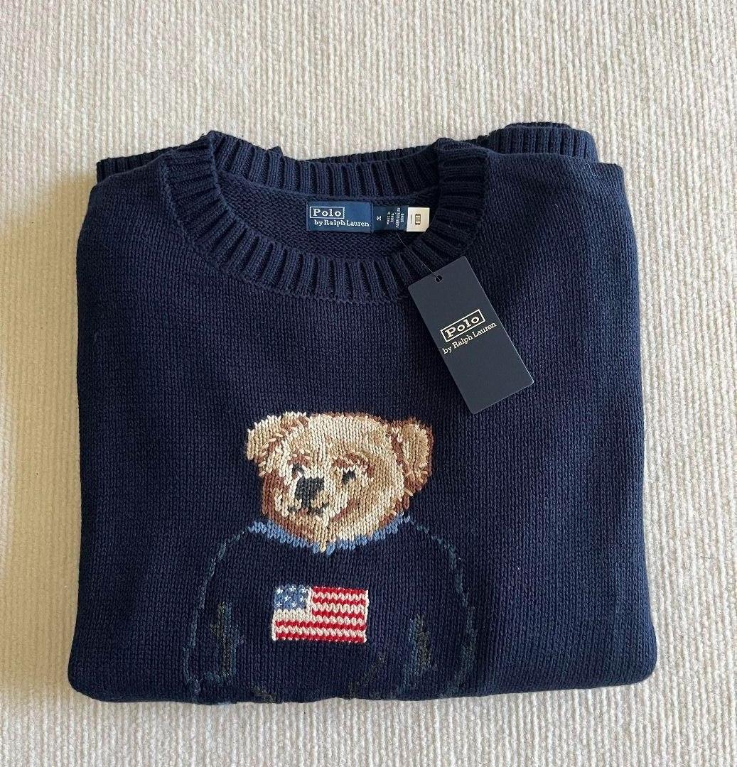 ポロ ラルフローレン Polo インターシャ ニットM