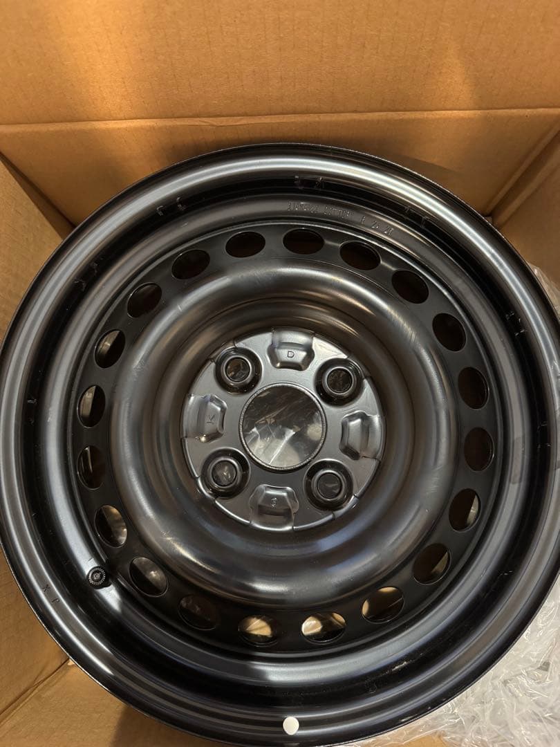 14インチ 鉄チン 新車外し 4本セット