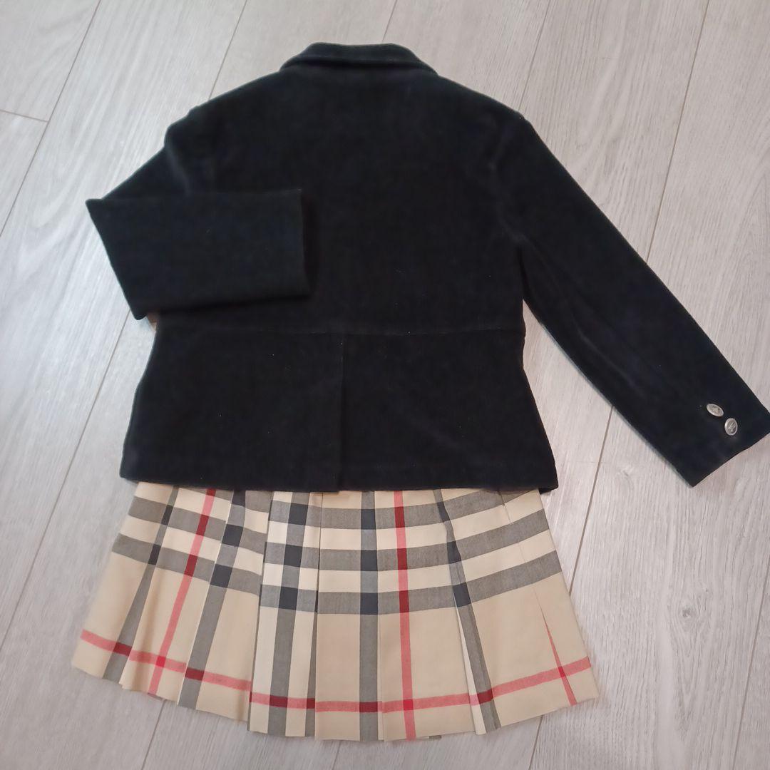 バーバリー　卒園式　入学式　女の子　110 120