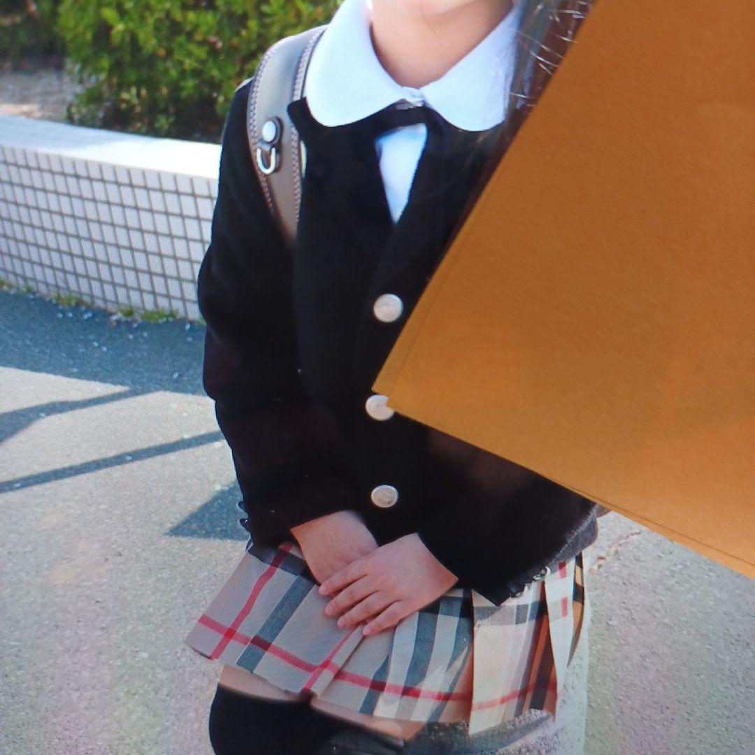 バーバリー　卒園式　入学式　女の子　110 120