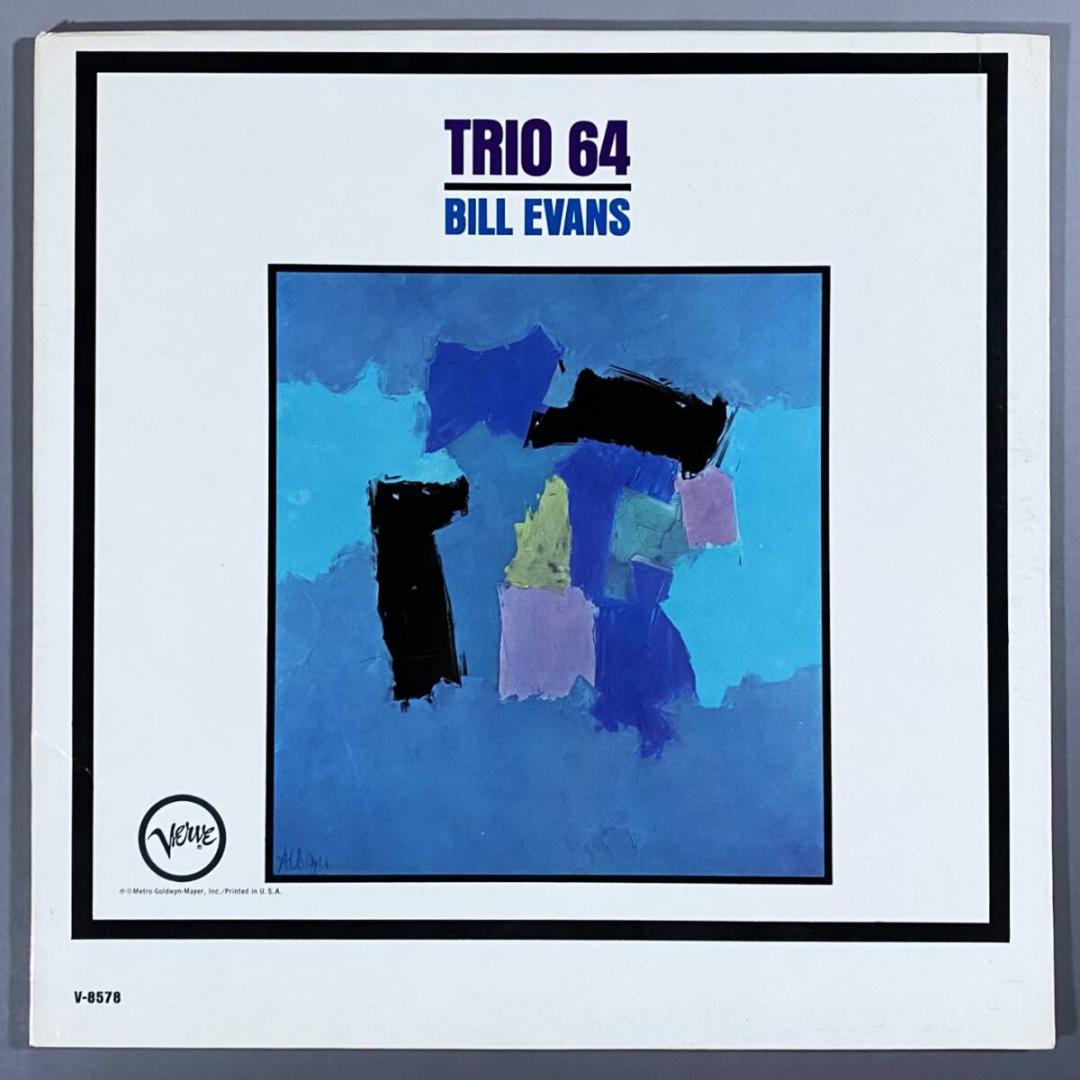 ★極レアー！【USオリジナル/MONO/T字黒ラベル】ビル・エヴァンス・トリオ