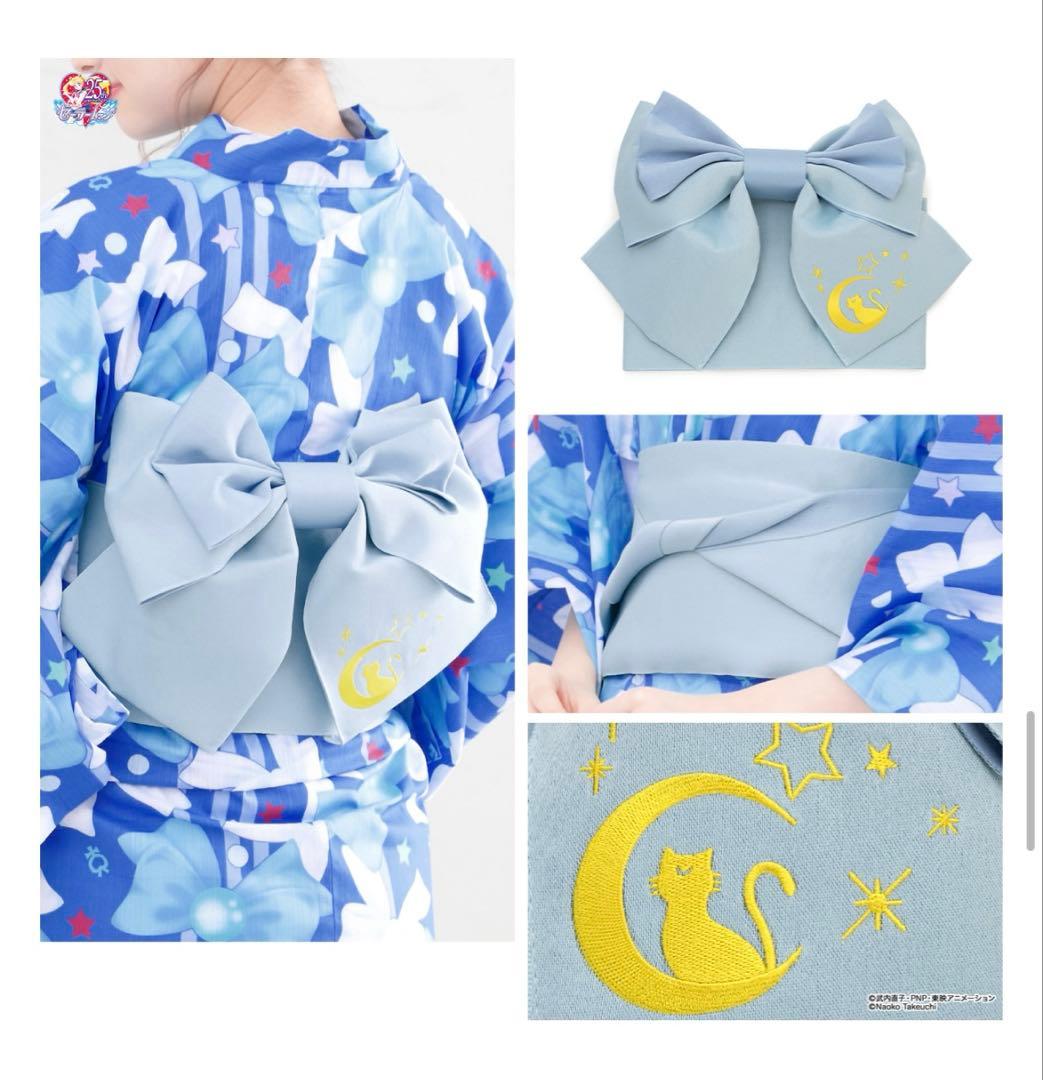 浴衣ドレス　水色