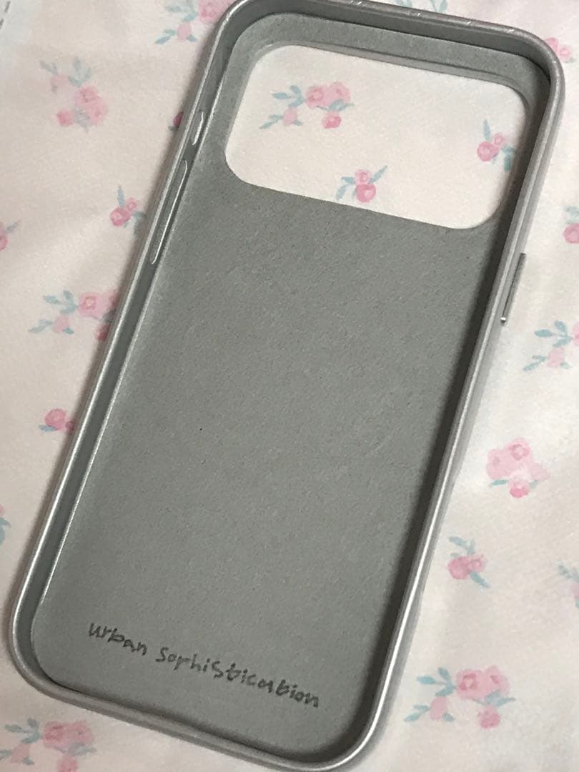 iPhoneアクセサリー Urban Sophistication 17promax siliver