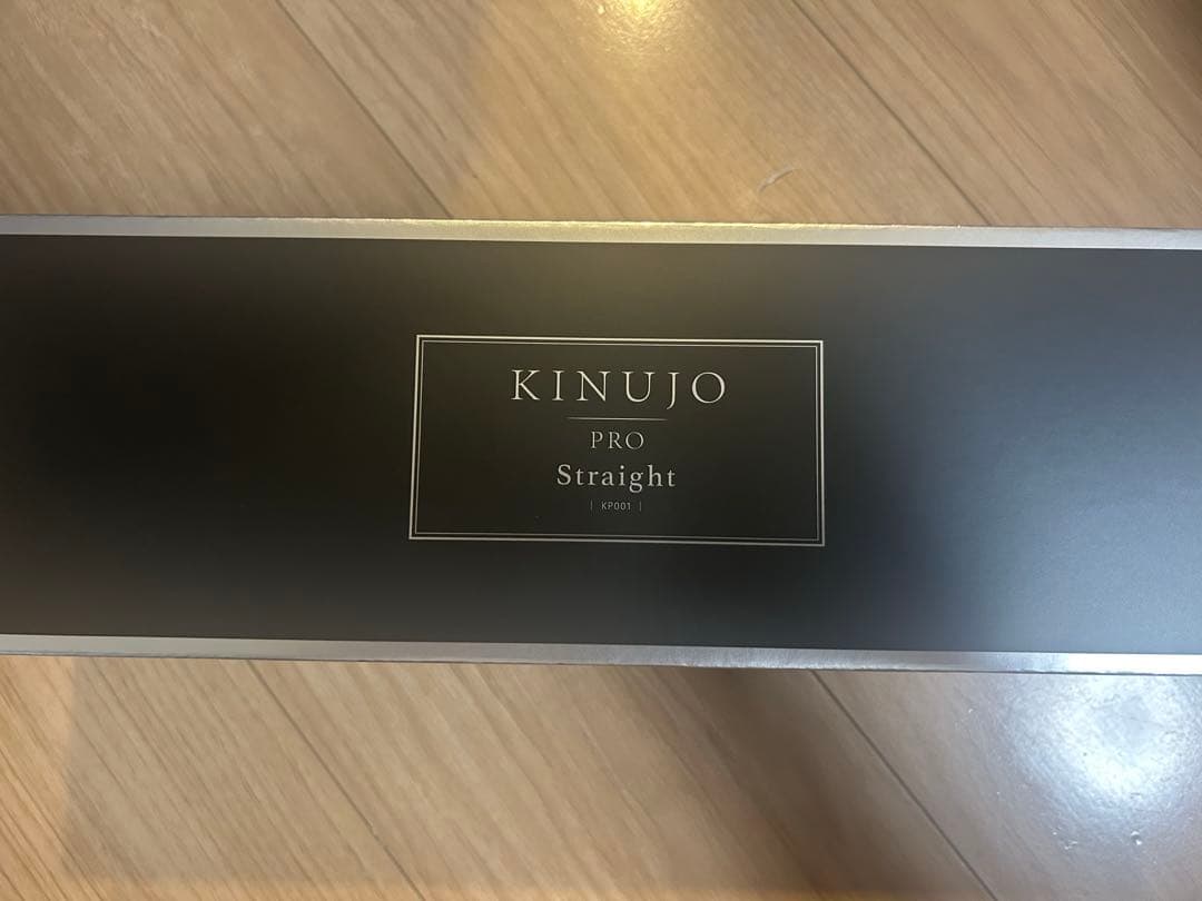 新品KINUJO PRO ストレートヘアアイロン KP001