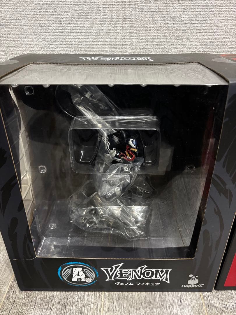 happyくじ marvel ヴェノム カーネイジ フィギュア　A賞 ラストワン