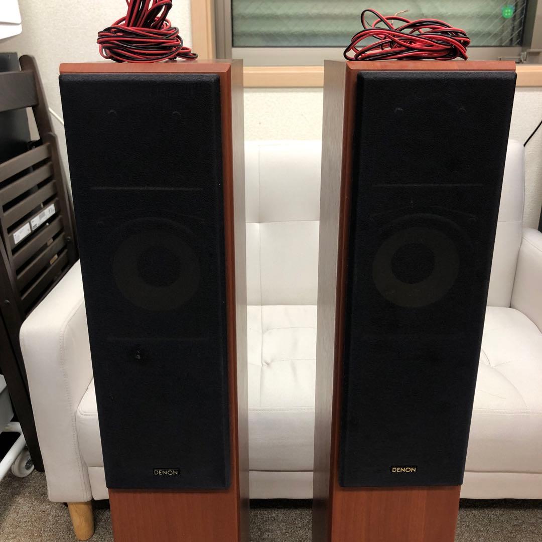 DENON デノン 高音質 トールボーイ スピーカー SC-T11R スタンド
