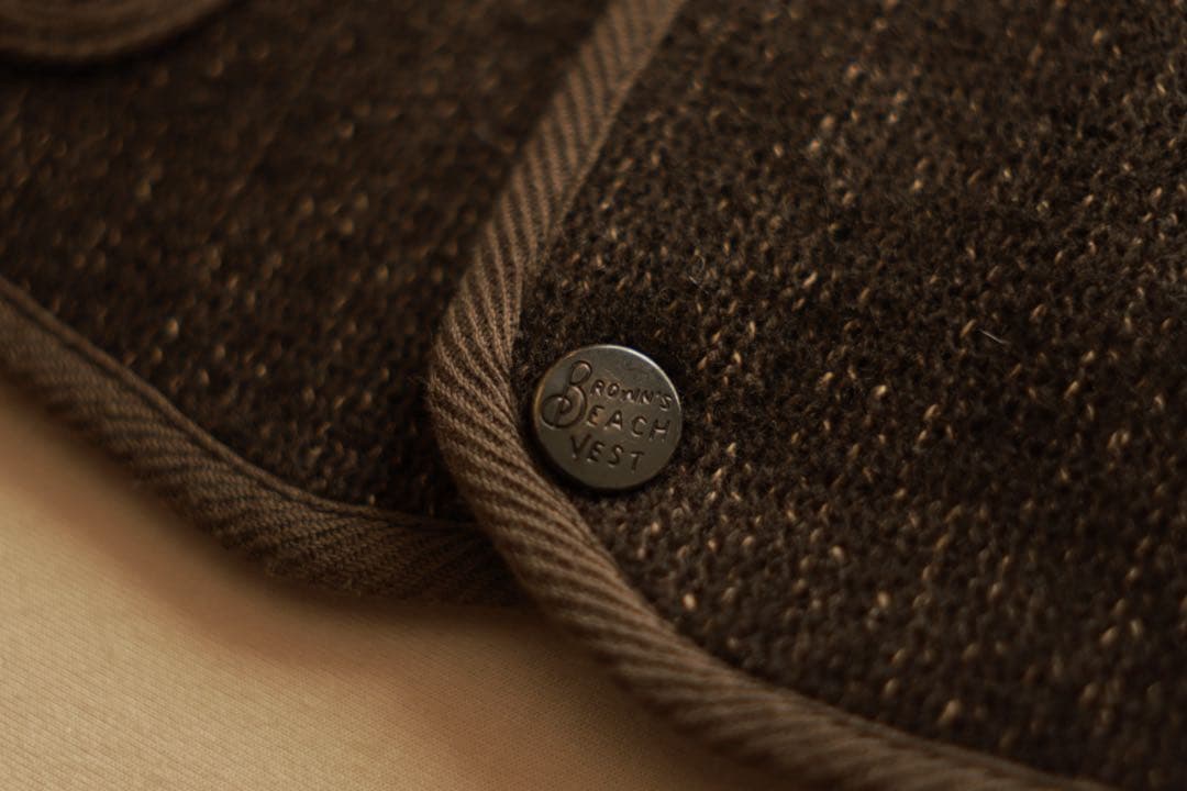 フルカウント BROWN'S BEACH EARLY VEST sitze36