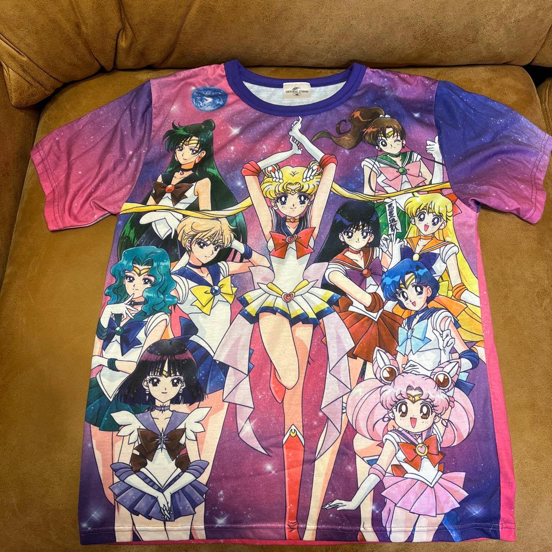 【レア】美少女戦士セーラームーン10戦士　USJ Tシャツ　平成レトロ　アニメ