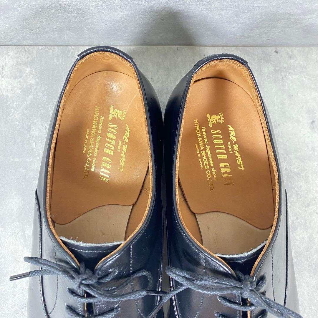 【極美品】スコッチグレイン ストレートチップ HG-916 24.5cm レザー