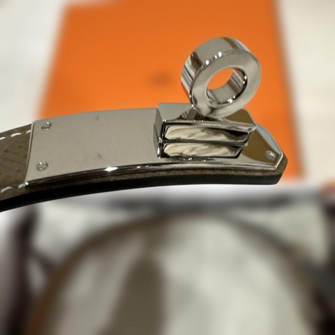 エルメス　ケリーベルト　エトゥープ