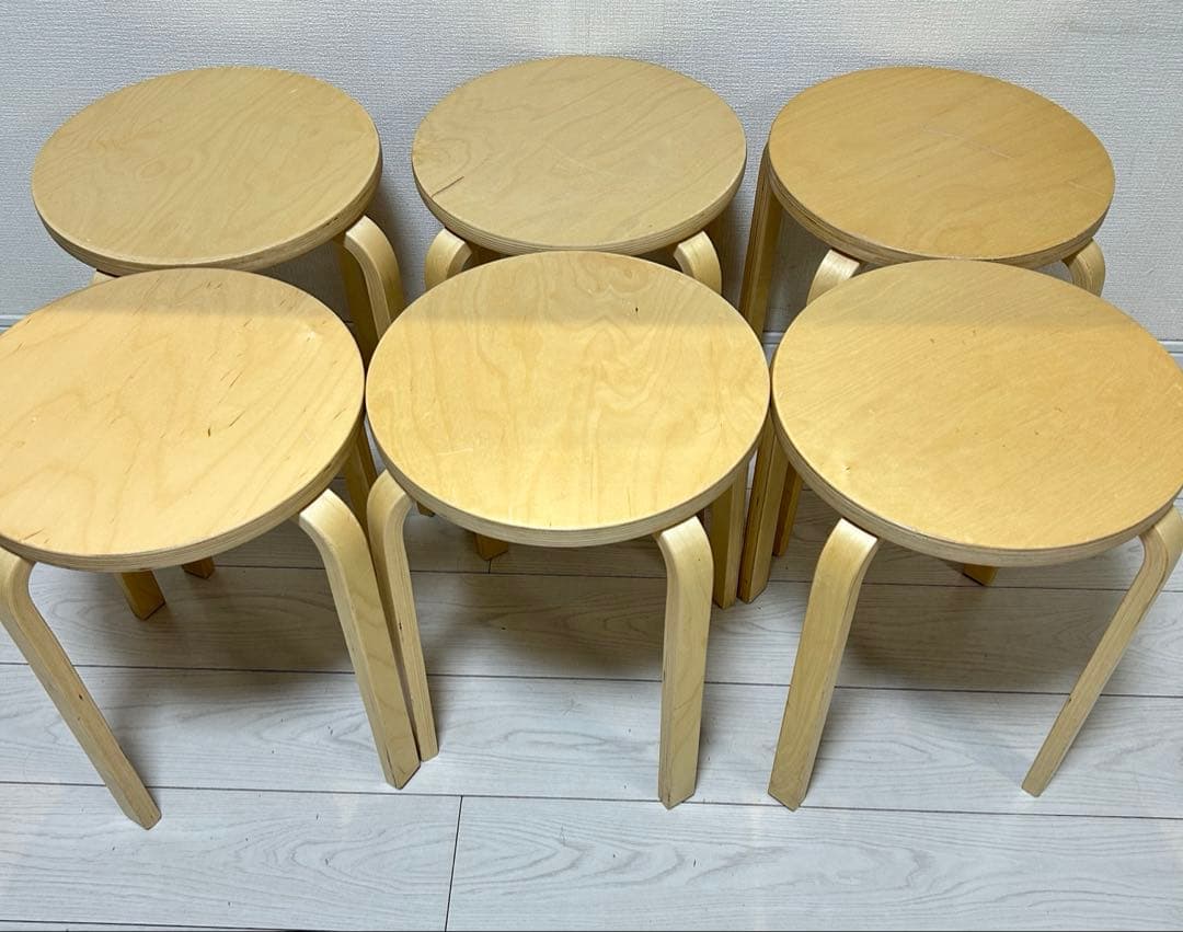 IKEA FROSTA スツール　6脚セット