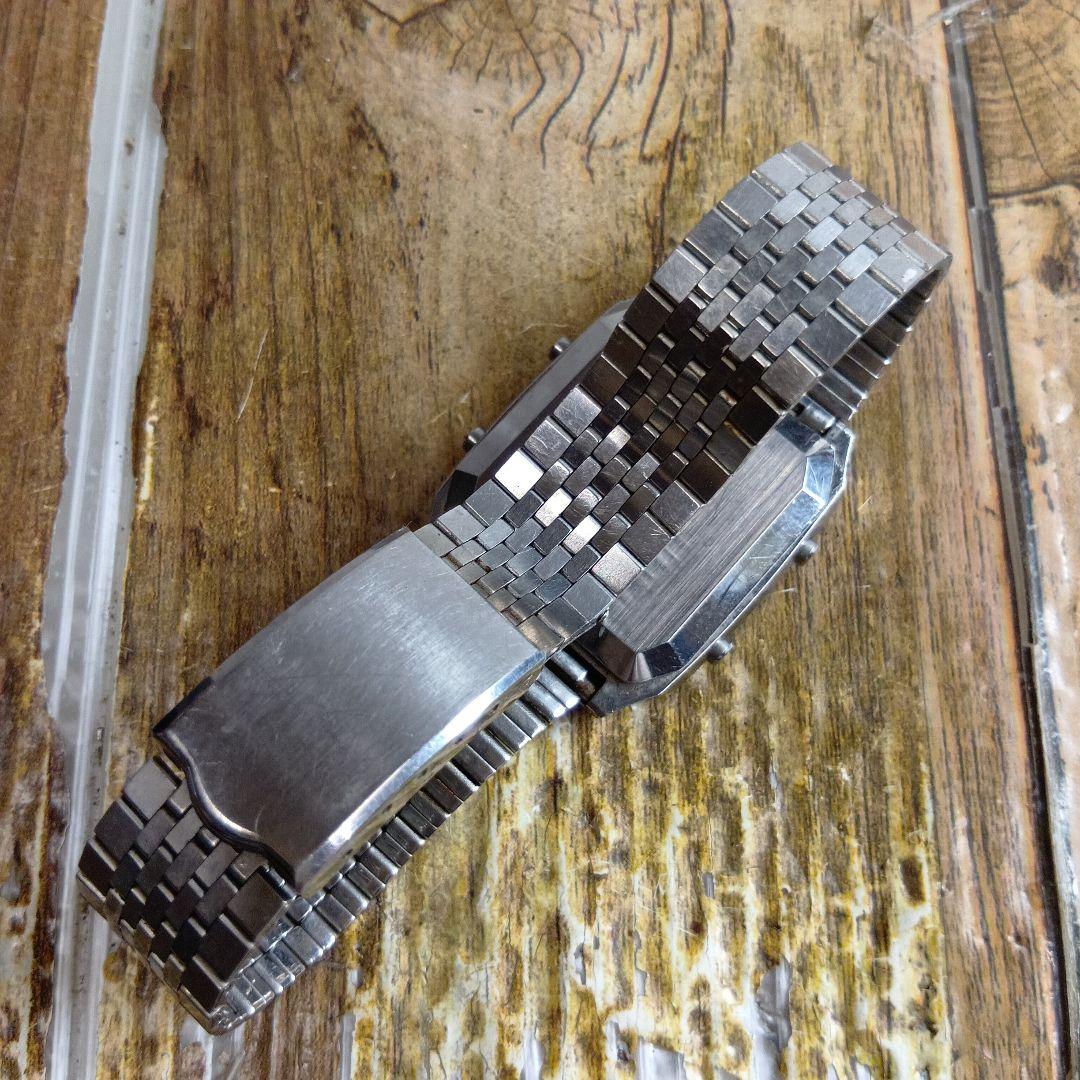 レア◇ジャンク◇G757-4000◆セイコー デジボーグ アラームクロノグラフ