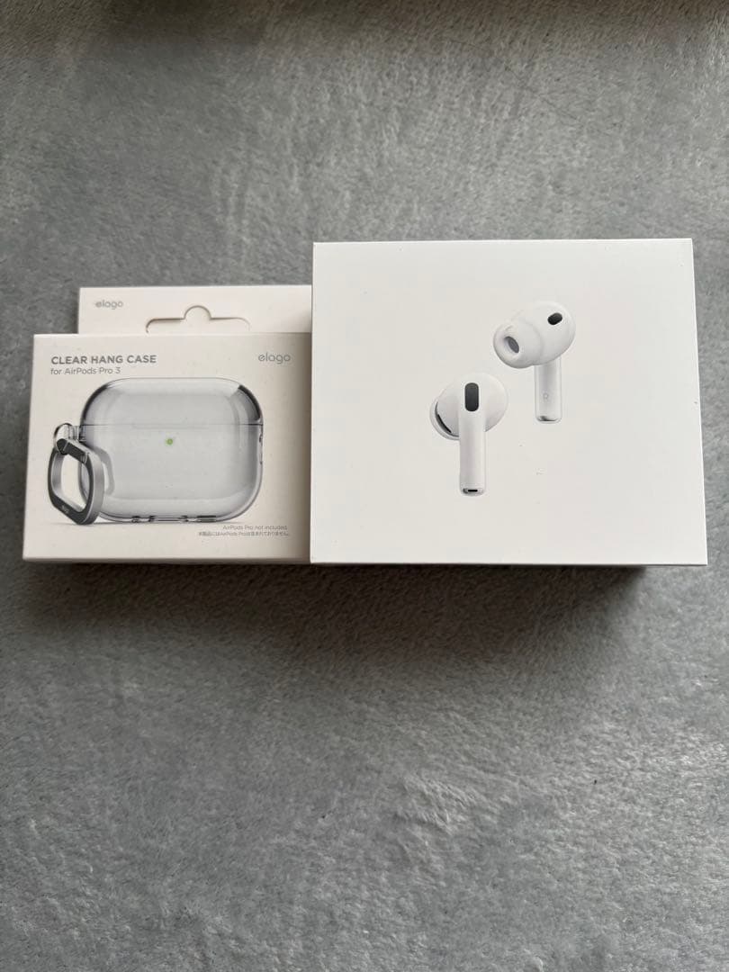 AirPods Pro3+クリアケース付き