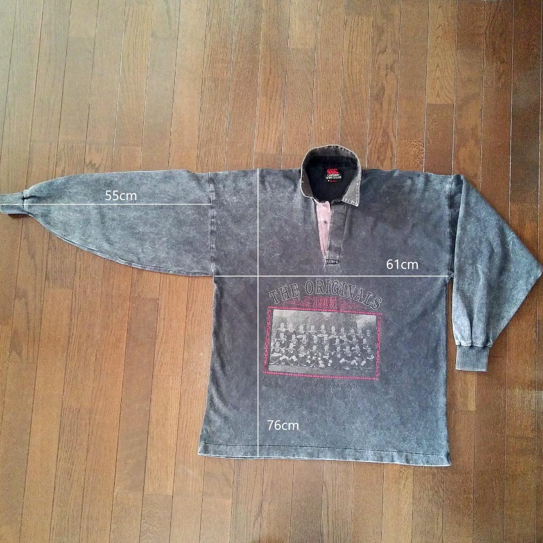 CANterbury ALL BLACKS ラガーシャツを３着まとめて