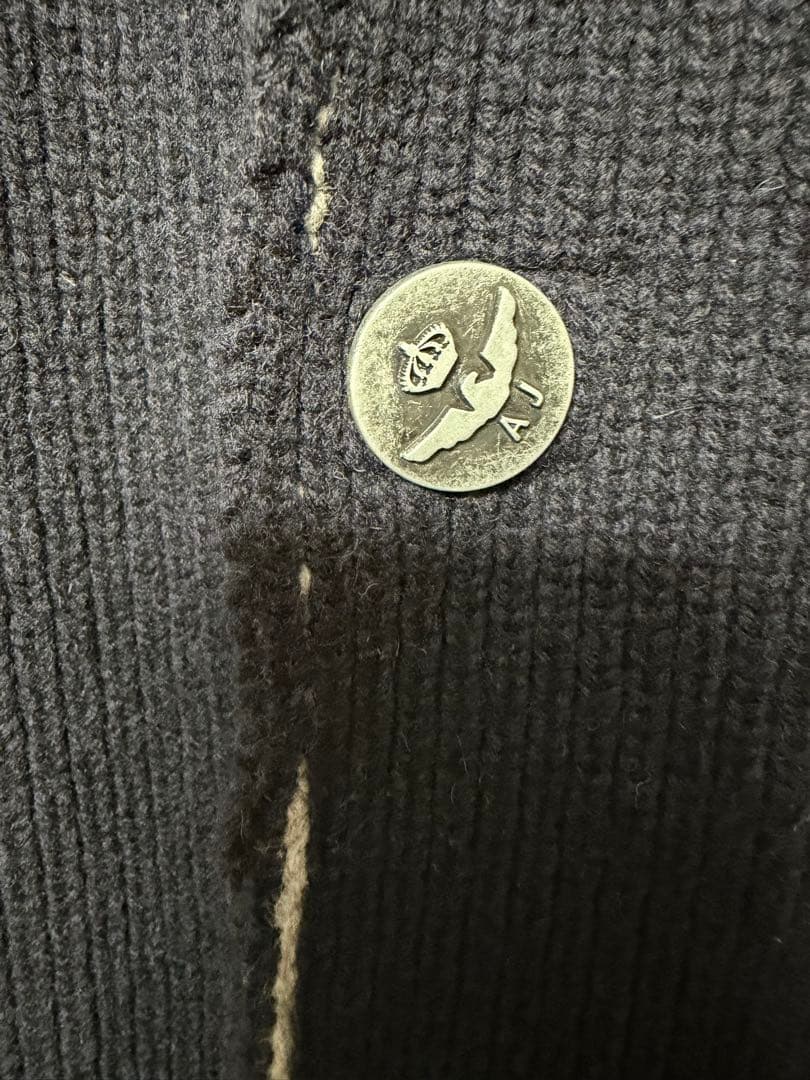 Armani Jeans XL ダークブルー ニット