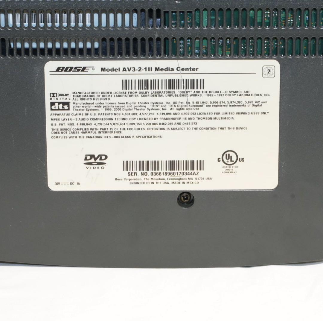 【動作良好品】BOSE PS3-2-1Ⅱ パワードスピーカーシステム 高音質