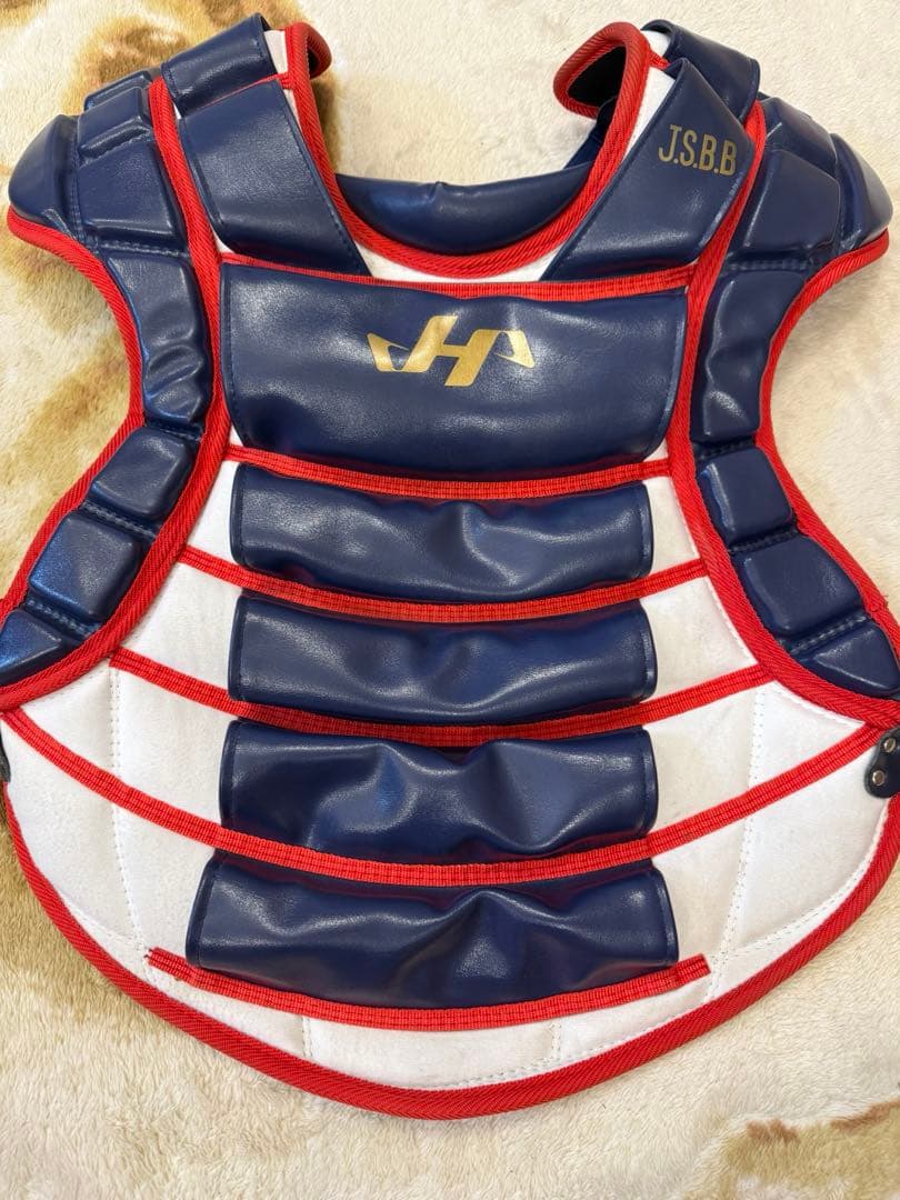 ハタケヤマ軟式キャッチャー防具プロテクター一般用