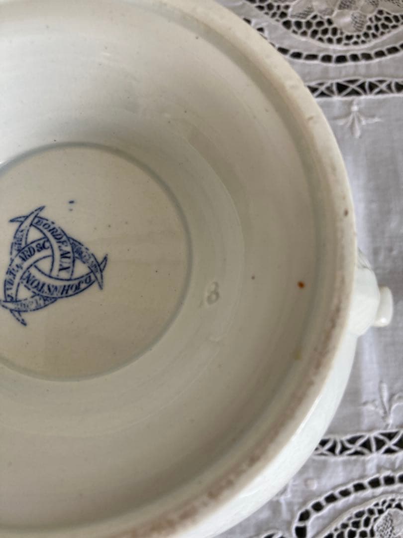 フランスアンティーク　ボルドーDavid JOHNSTON小さなスーピエール