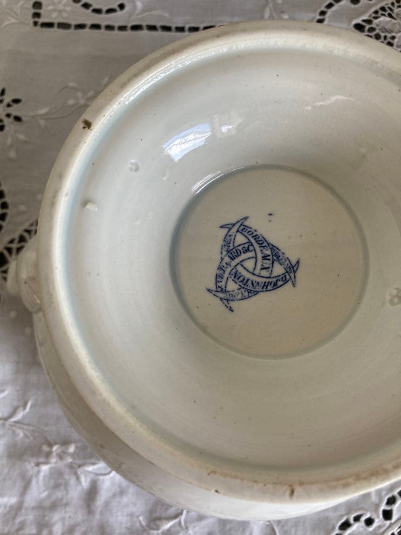 フランスアンティーク　ボルドーDavid JOHNSTON小さなスーピエール