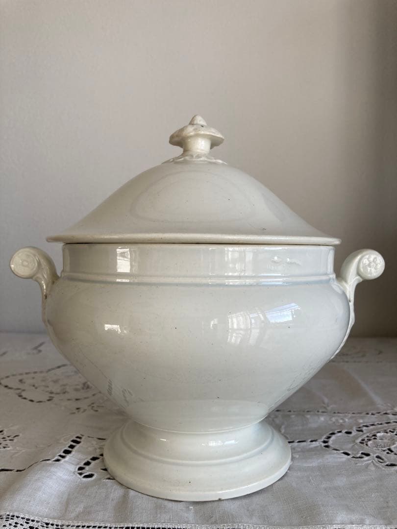 フランスアンティーク　ボルドーDavid JOHNSTON小さなスーピエール