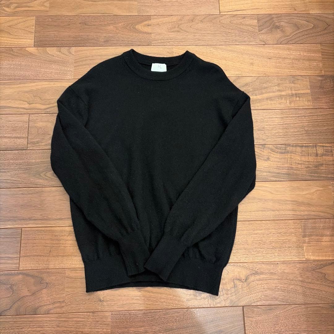 最終値下げHERILL GOLDENCASHPULLOVERサイズ2 black
